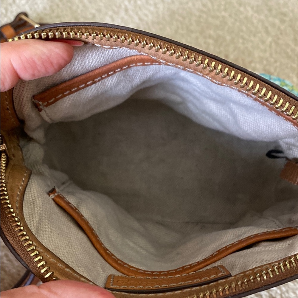 Dooney & Bourke small hydrangeas Floral Crossbody Bag - Multicolor - Picture 6 of 14